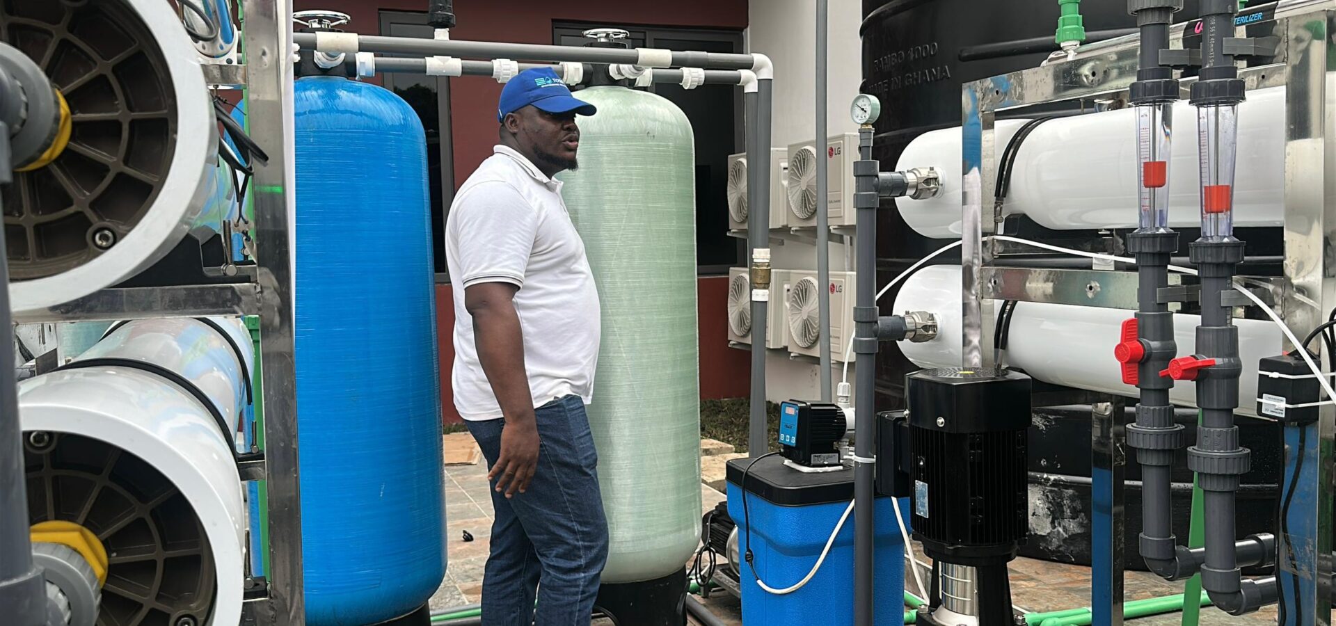 Commercial Reverse Osmosis Water Treatment System Installation